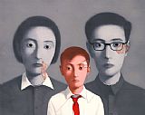 Zhang Xiaogang Big Family painting